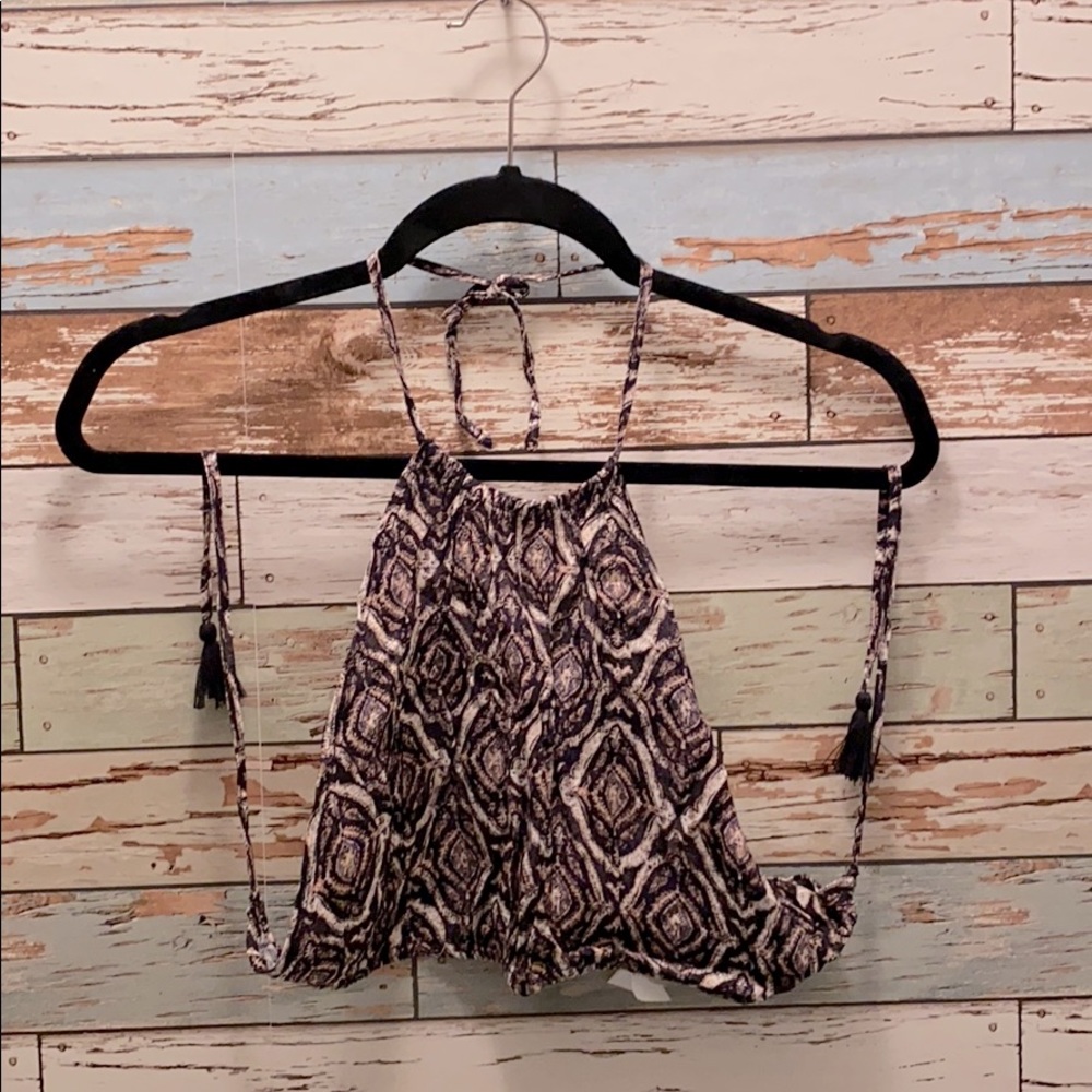 Forever 21 Tie back Halter Top